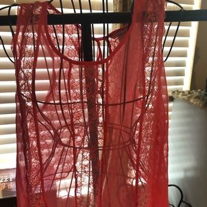 Victoria secret lingerie cami Small 2 panties light dusty pink